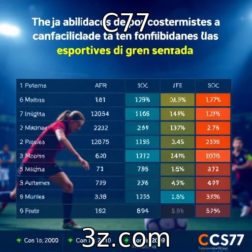 C77 Apostas esportivas: Análise detalhada das partidas da semana